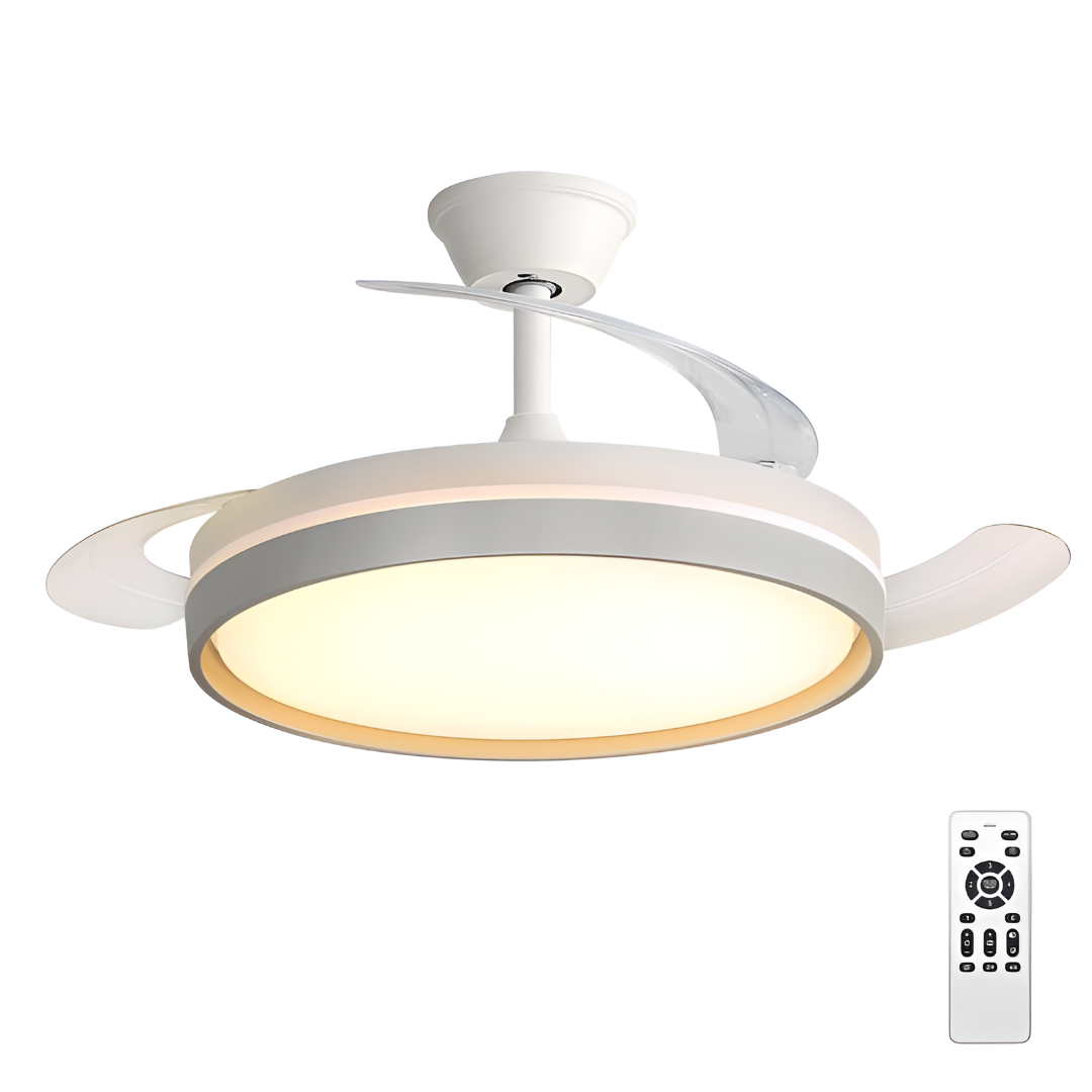 Velouras™ – Ventilador de Techo con Luz LED
